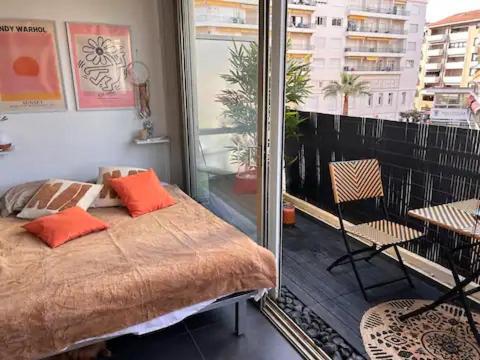Elegant T2 Clim & Balcon - Plein Centre Cannes Buitenkant foto